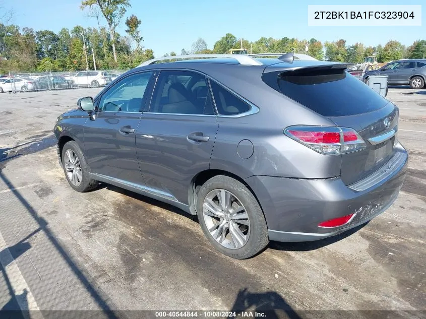 2015 Lexus Rx 350 VIN: 2T2BK1BA1FC323904 Lot: 40544844