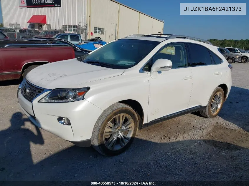 2015 Lexus Rx 350 VIN: JTJZK1BA6F2421373 Lot: 40558573