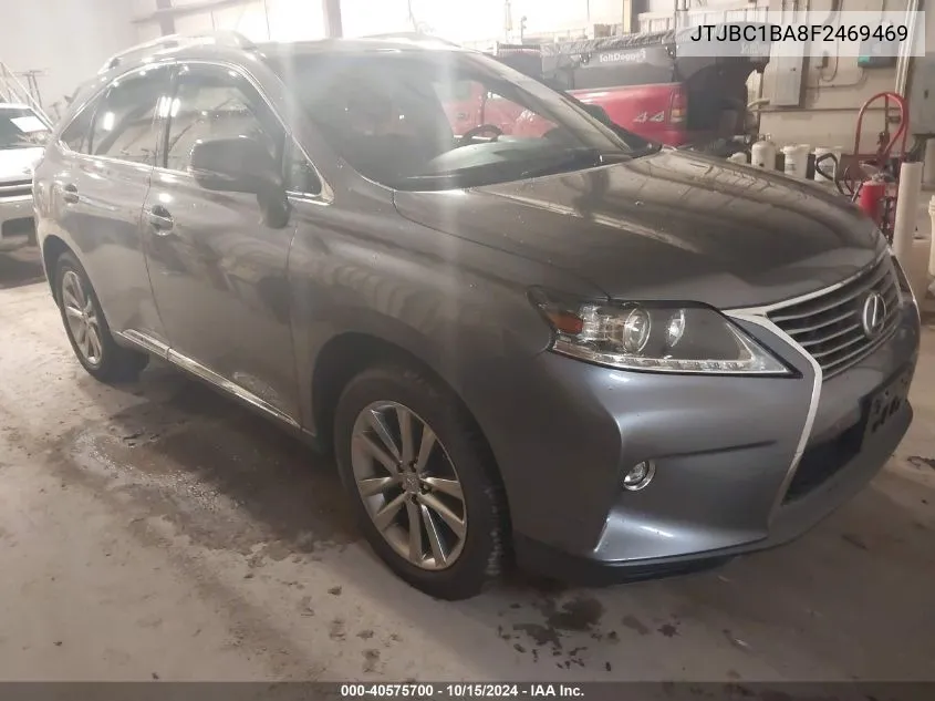 2015 Lexus Rx 450H VIN: JTJBC1BA8F2469469 Lot: 40575700