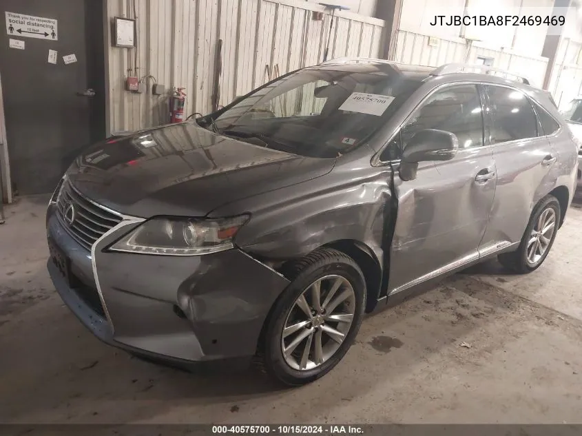 2015 Lexus Rx 450H VIN: JTJBC1BA8F2469469 Lot: 40575700