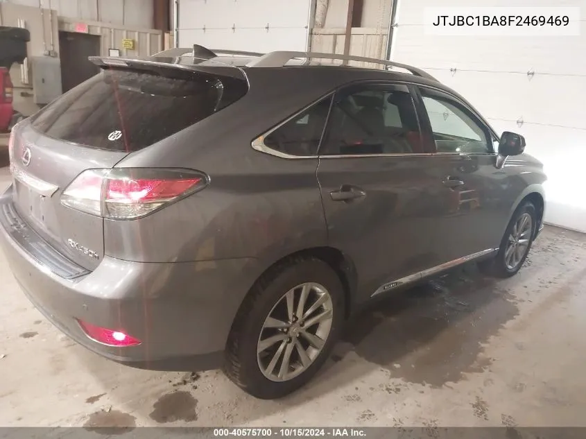 2015 Lexus Rx 450H VIN: JTJBC1BA8F2469469 Lot: 40575700