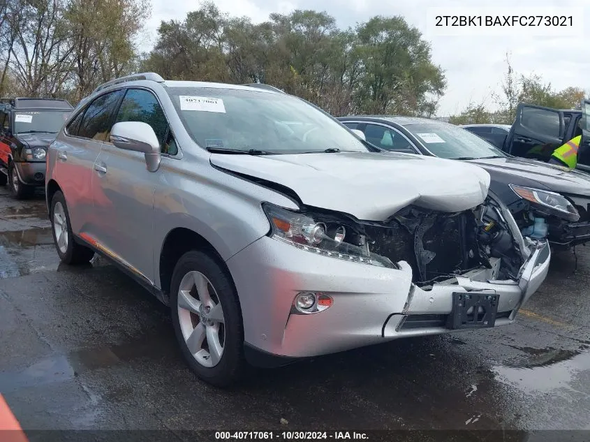 2015 Lexus Rx 350 VIN: 2T2BK1BAXFC273021 Lot: 40717061