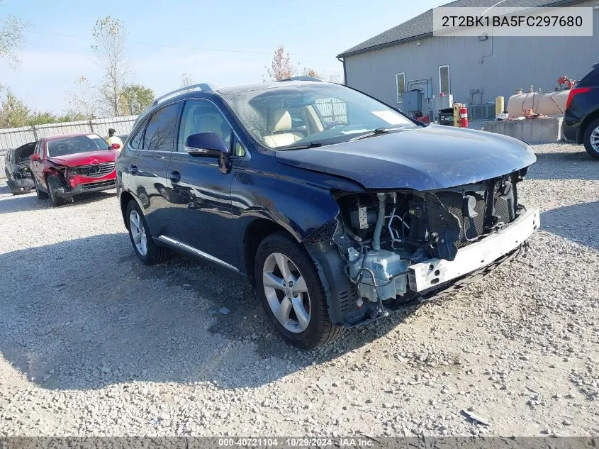 2015 Lexus Rx 350 VIN: 2T2BK1BA5FC297680 Lot: 40721104