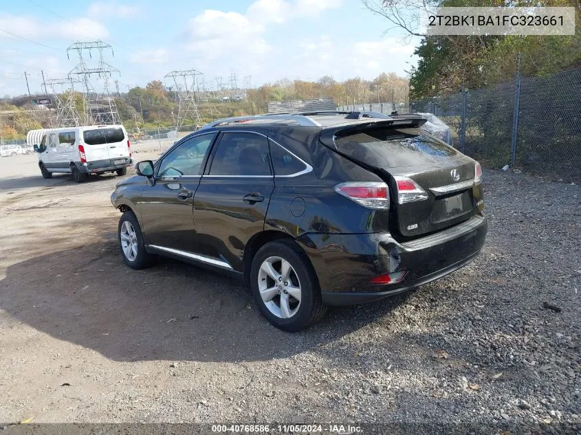 2015 Lexus Rx 350 VIN: 2T2BK1BA1FC323661 Lot: 40768586