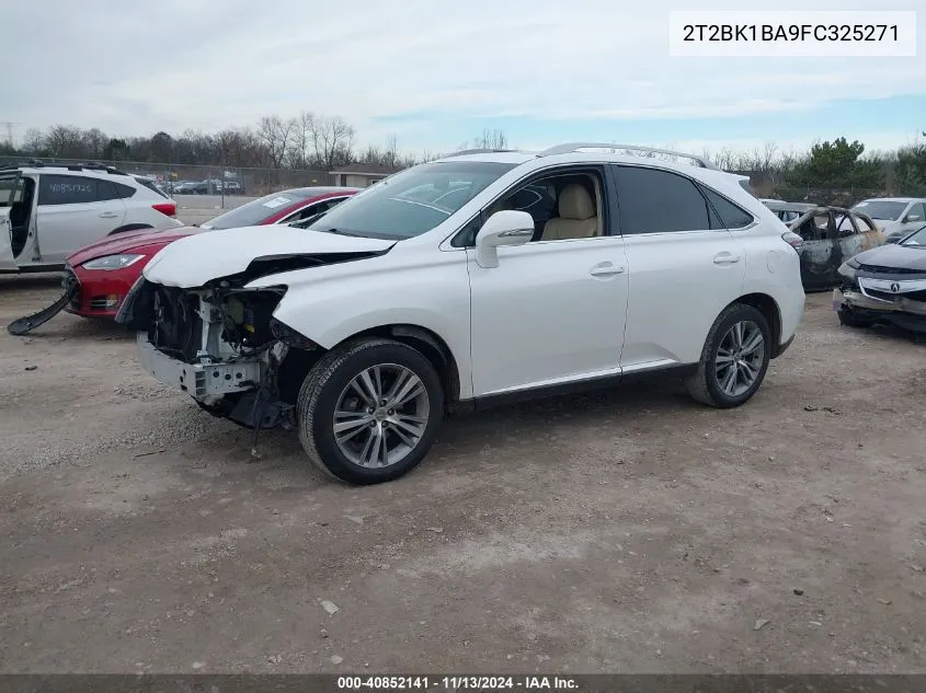 2T2BK1BA9FC325271 2015 Lexus Rx 350