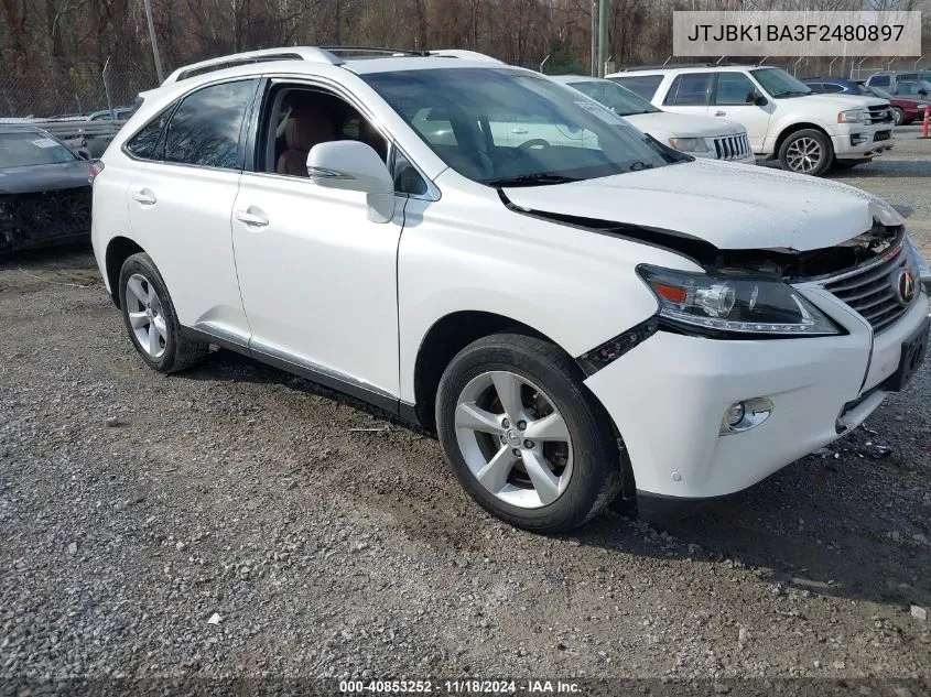 2015 Lexus Rx 350/Base/F Sport VIN: JTJBK1BA3F2480897 Lot: 40853252