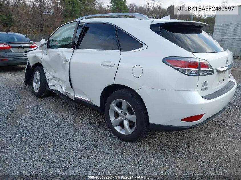 2015 Lexus Rx 350/Base/F Sport VIN: JTJBK1BA3F2480897 Lot: 40853252