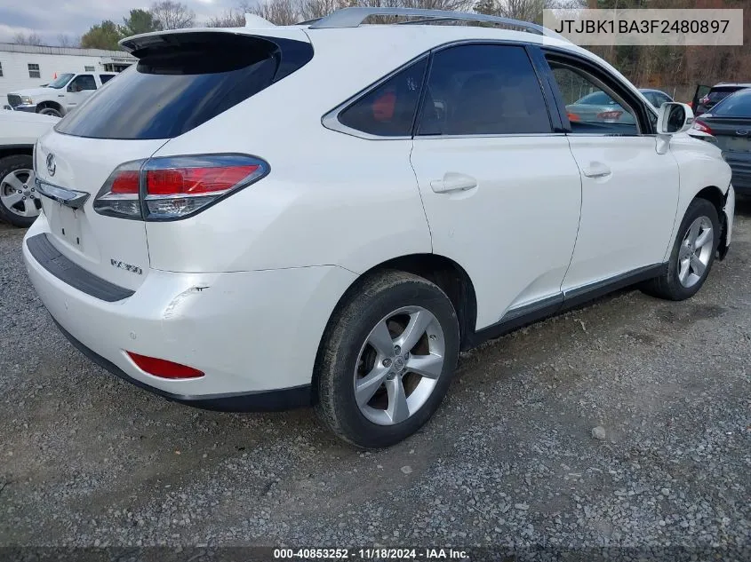 2015 Lexus Rx 350/Base/F Sport VIN: JTJBK1BA3F2480897 Lot: 40853252