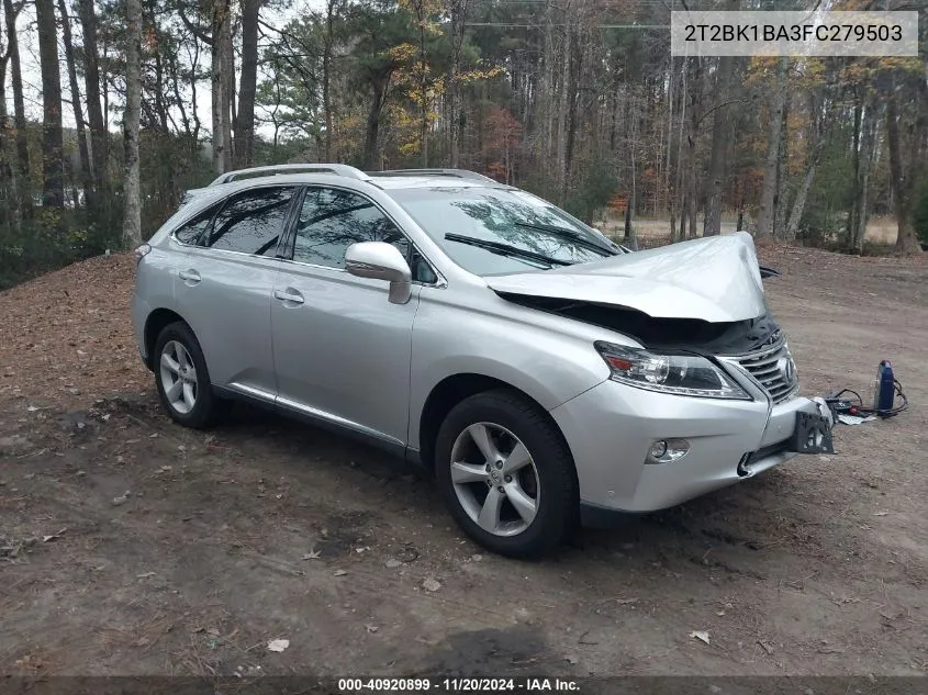 2015 Lexus Rx 350 VIN: 2T2BK1BA3FC279503 Lot: 40920899