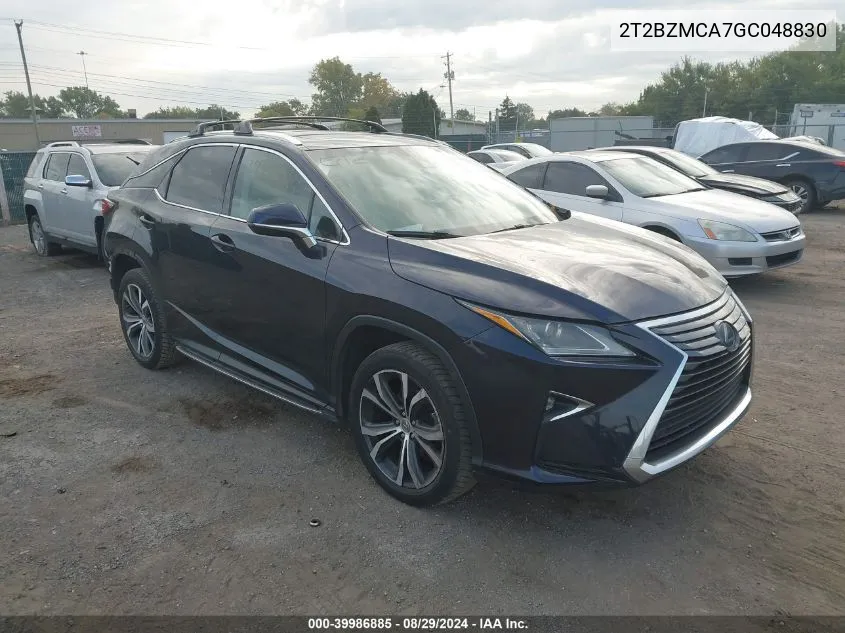 2T2BZMCA7GC048830 2016 Lexus Rx 350 F Sport