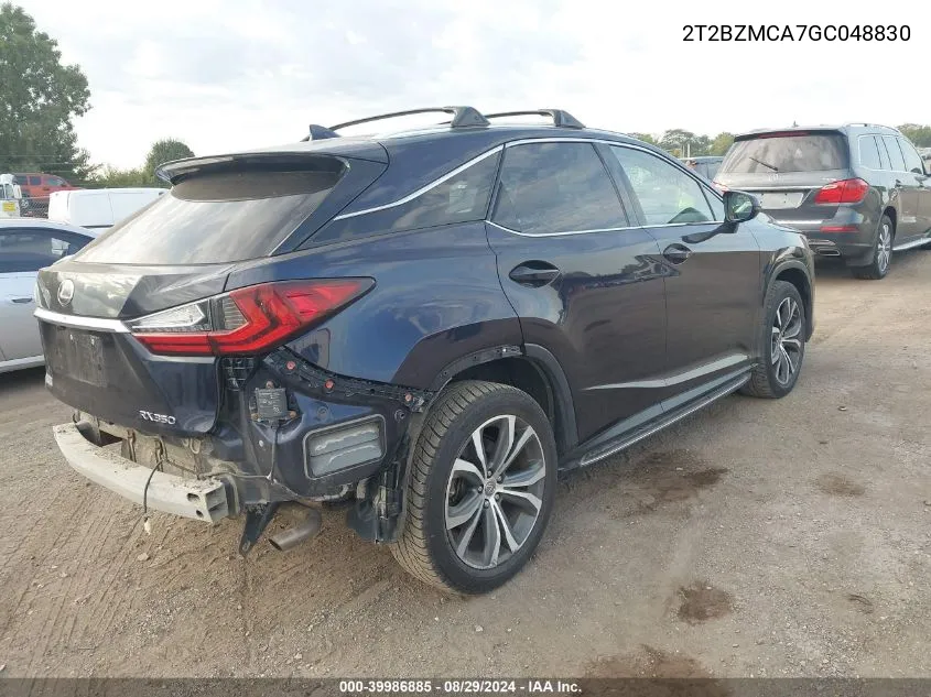 2T2BZMCA7GC048830 2016 Lexus Rx 350 F Sport