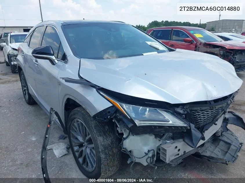 2T2BZMCA6GC014880 2016 Lexus Rx 350 F Sport