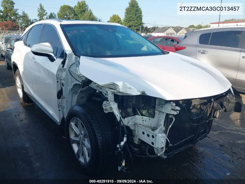 2T2ZZMCA3GC013457 2016 Lexus Rx 350