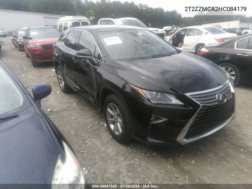 2017 Lexus Rx 350 VIN: 2T2ZZMCA2HC084179 Lot: 39957542