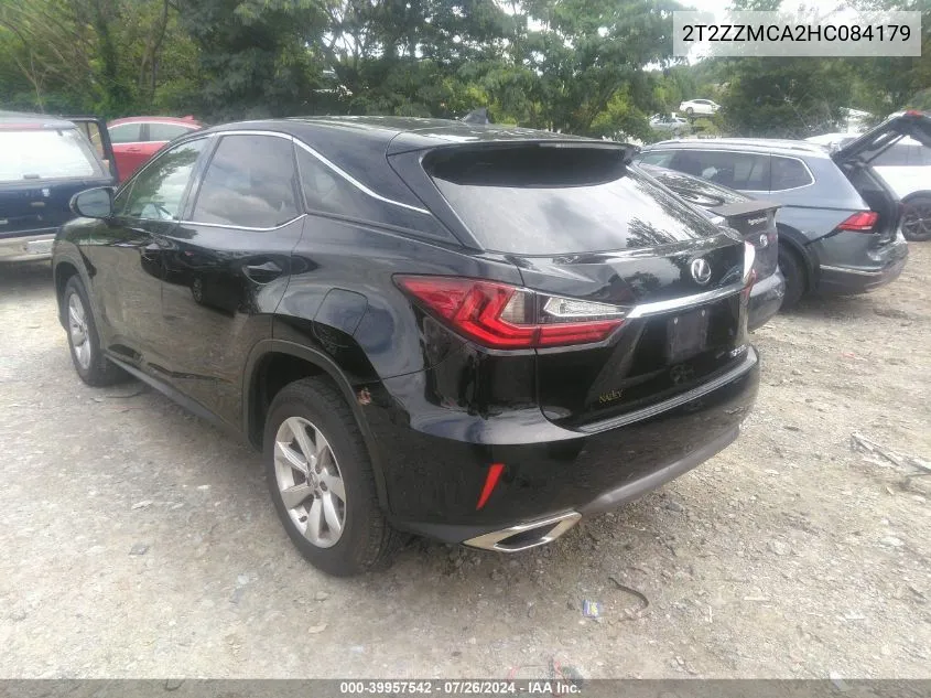 2017 Lexus Rx 350 VIN: 2T2ZZMCA2HC084179 Lot: 39957542