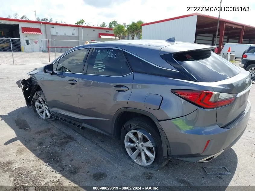 2017 Lexus Rx 350 VIN: 2T2ZZMCA3HC085163 Lot: 40029319