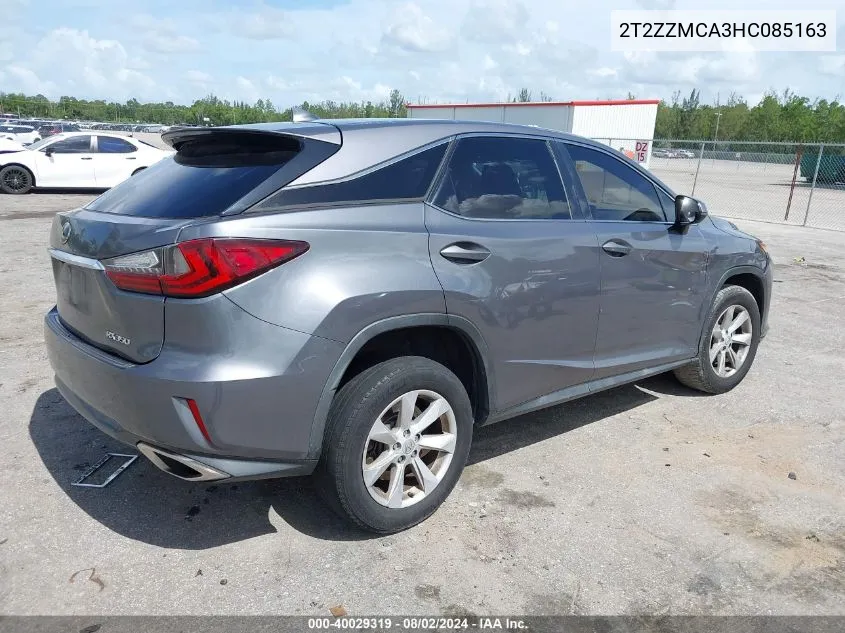 2T2ZZMCA3HC085163 2017 Lexus Rx 350