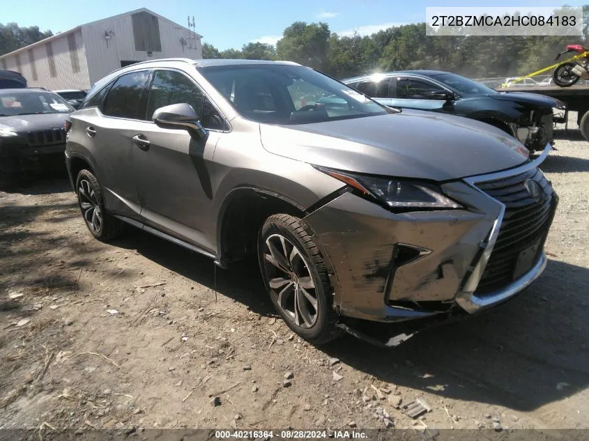 2017 Lexus Rx 350 VIN: 2T2BZMCA2HC084183 Lot: 40216364