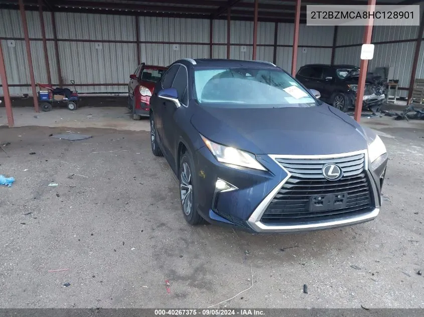 2T2BZMCA8HC128901 2017 Lexus Rx 350/Base/F Sport