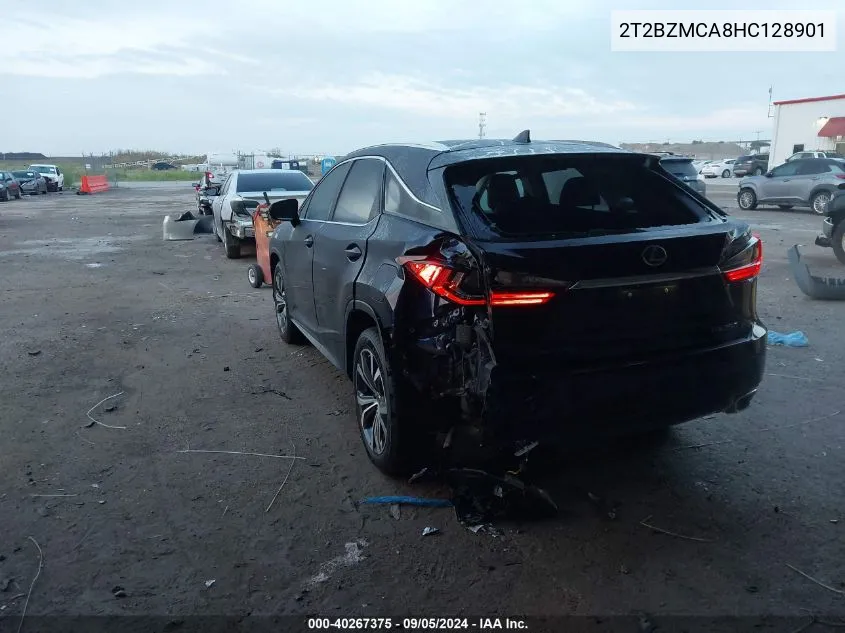 2017 Lexus Rx 350/Base/F Sport VIN: 2T2BZMCA8HC128901 Lot: 40267375