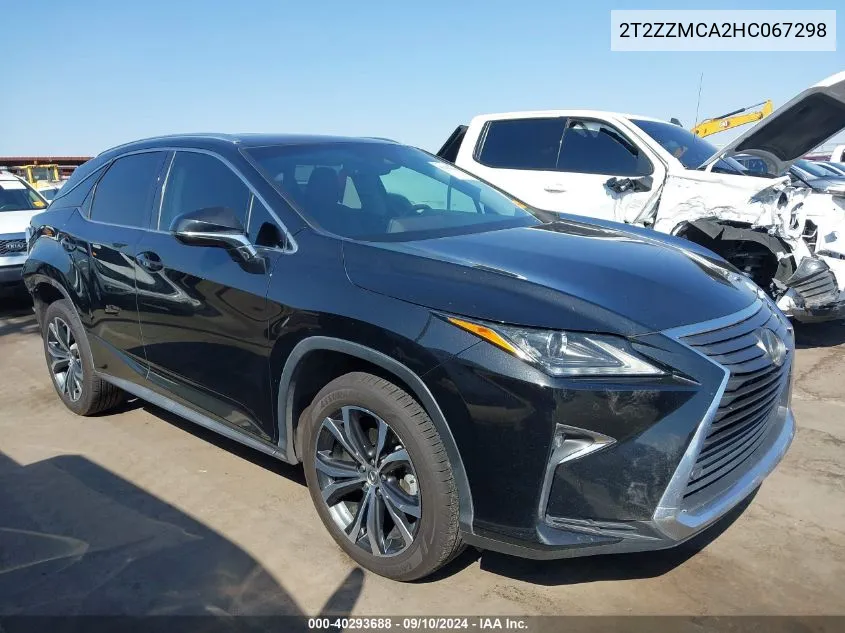 2017 Lexus Rx 350 VIN: 2T2ZZMCA2HC067298 Lot: 40293688