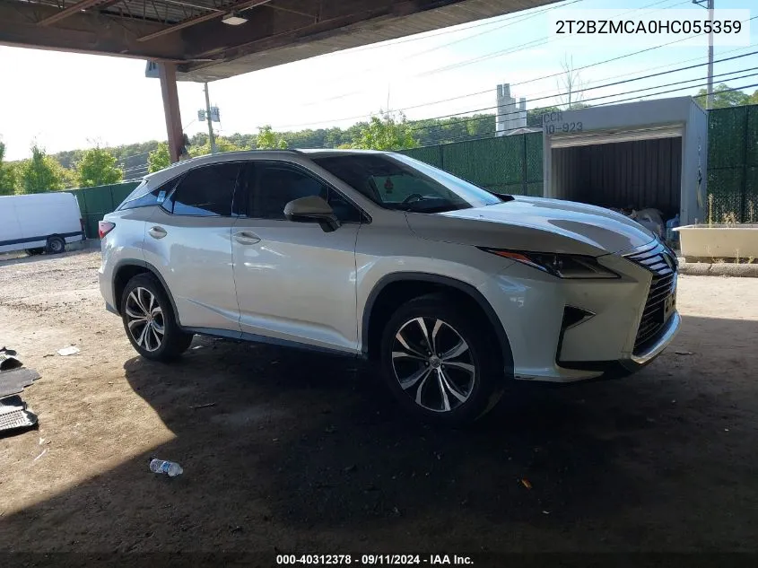 2T2BZMCA0HC055359 2017 Lexus Rx 350/Base/F Sport