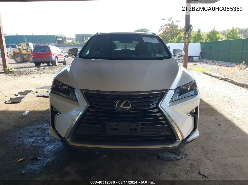 2T2BZMCA0HC055359 2017 Lexus Rx 350/Base/F Sport