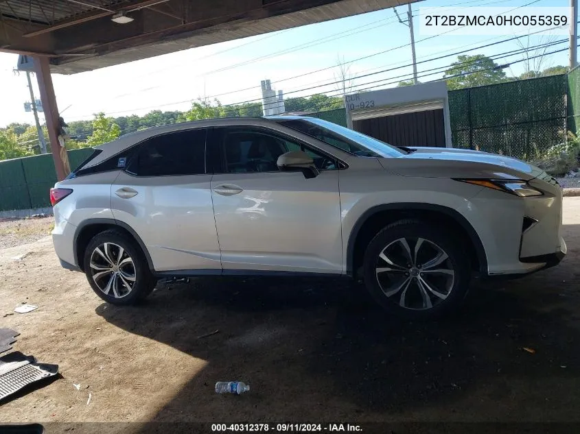 2T2BZMCA0HC055359 2017 Lexus Rx 350/Base/F Sport