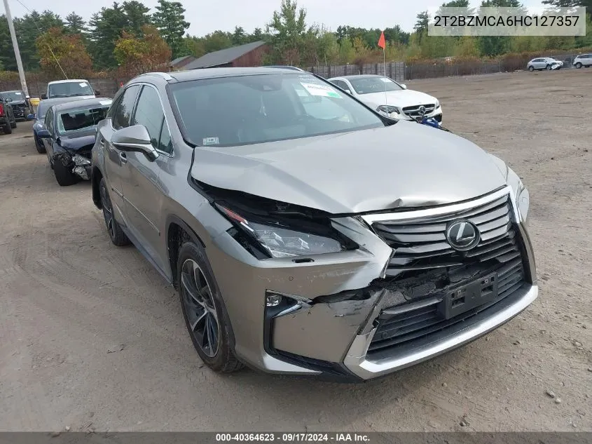 2T2BZMCA6HC127357 2017 Lexus Rx 350