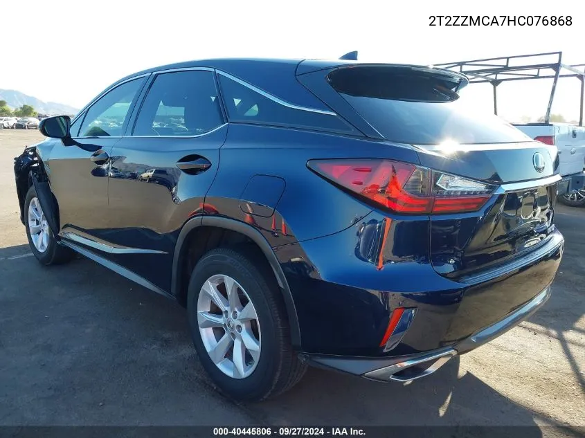 2T2ZZMCA7HC076868 2017 Lexus Rx 350