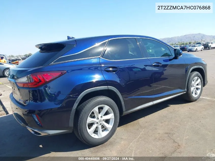 2T2ZZMCA7HC076868 2017 Lexus Rx 350