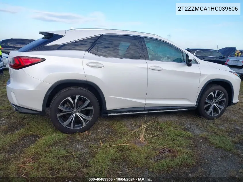 2T2ZZMCA1HC039606 2017 Lexus Rx 350