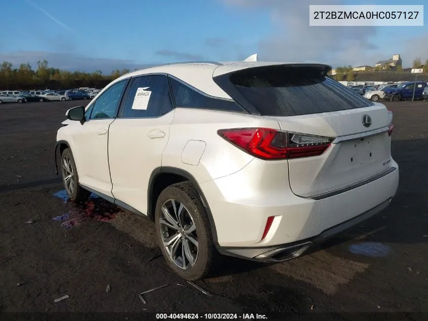 2T2BZMCA0HC057127 2017 Lexus Rx 350