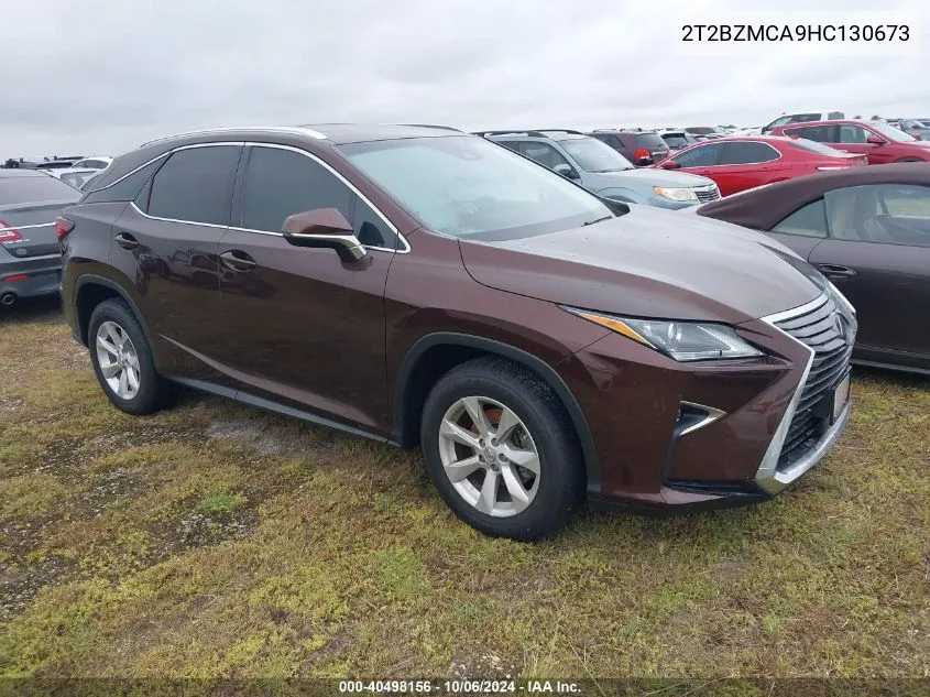 2017 Lexus Rx 350/Base/F Sport VIN: 2T2BZMCA9HC130673 Lot: 40498156