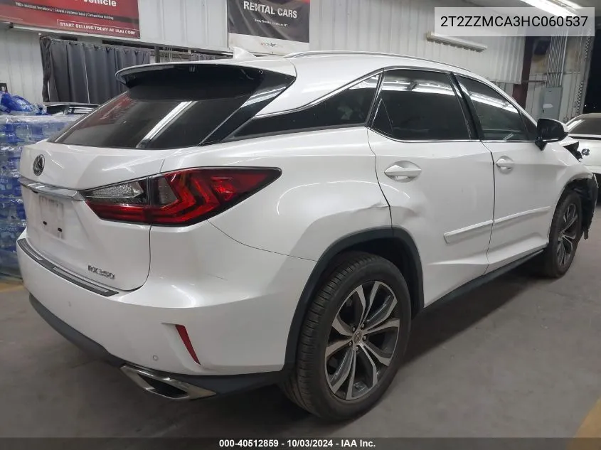 2T2ZZMCA3HC060537 2017 Lexus Rx 350