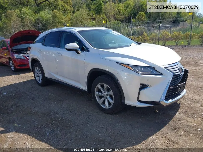 2T2BZMCA3HC070079 2017 Lexus Rx 350