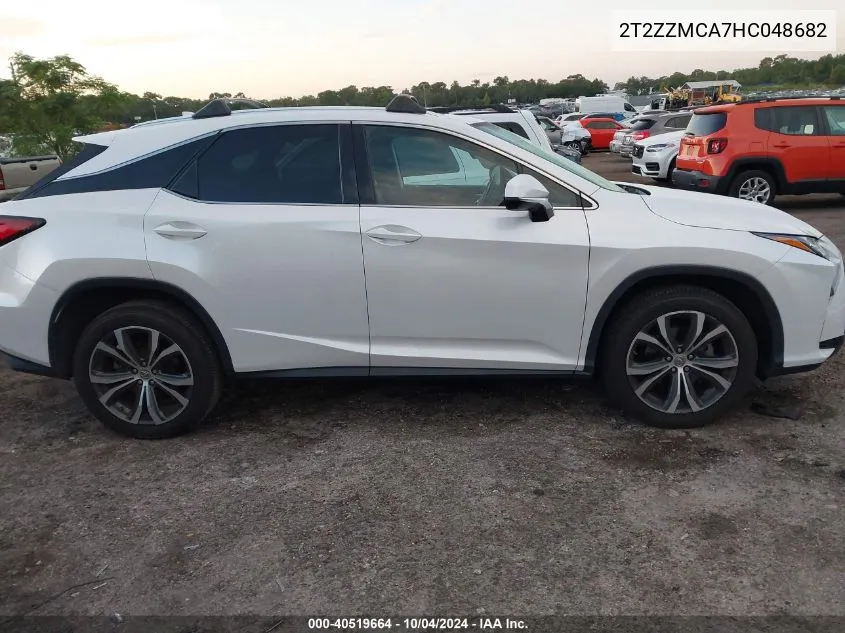 2T2ZZMCA7HC048682 2017 Lexus Rx 350