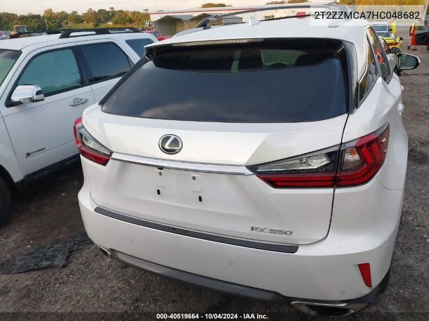 2T2ZZMCA7HC048682 2017 Lexus Rx 350