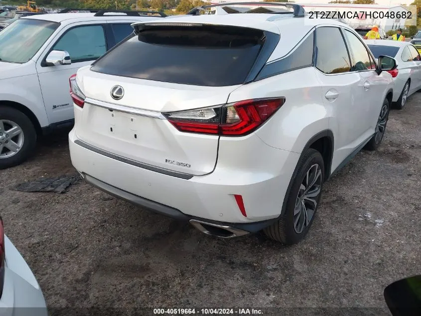 2T2ZZMCA7HC048682 2017 Lexus Rx 350