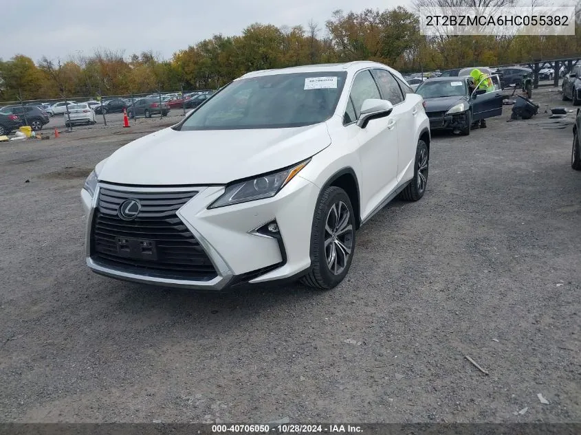 2017 Lexus Rx 350 VIN: 2T2BZMCA6HC055382 Lot: 40706050