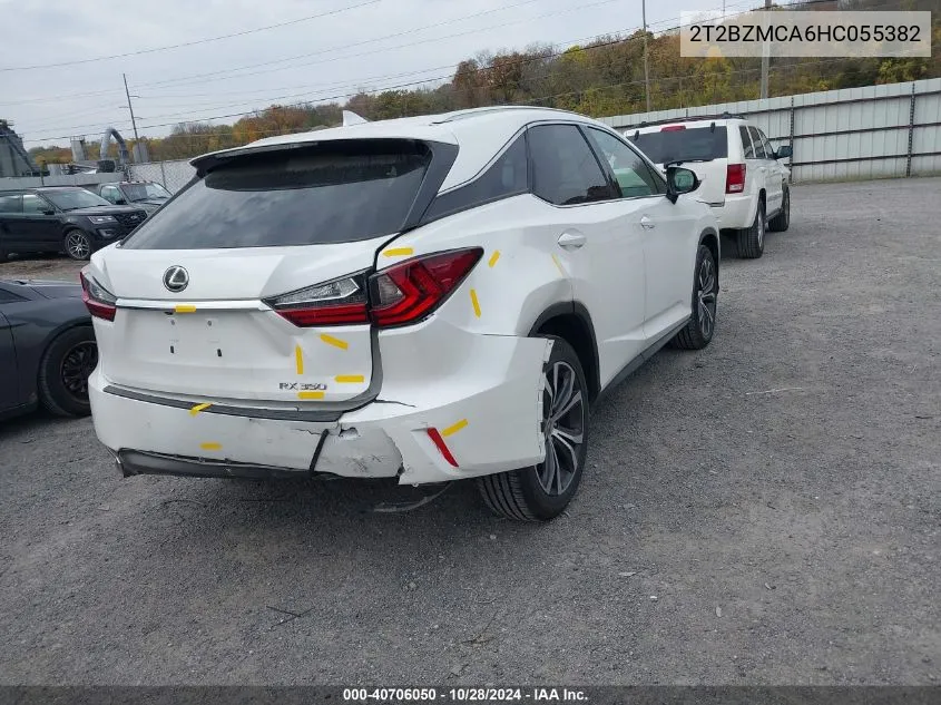 2017 Lexus Rx 350 VIN: 2T2BZMCA6HC055382 Lot: 40706050