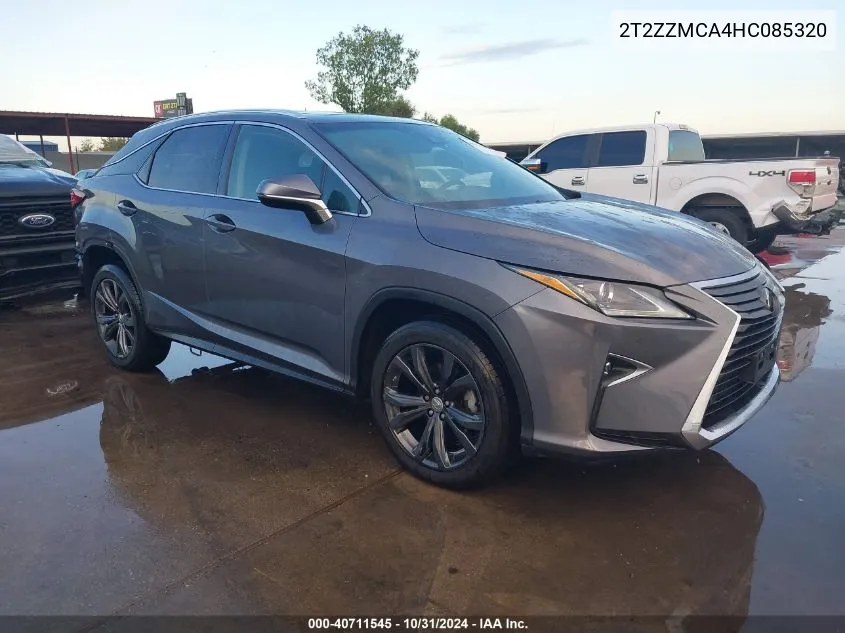 2017 Lexus Rx 350 VIN: 2T2ZZMCA4HC085320 Lot: 40711545