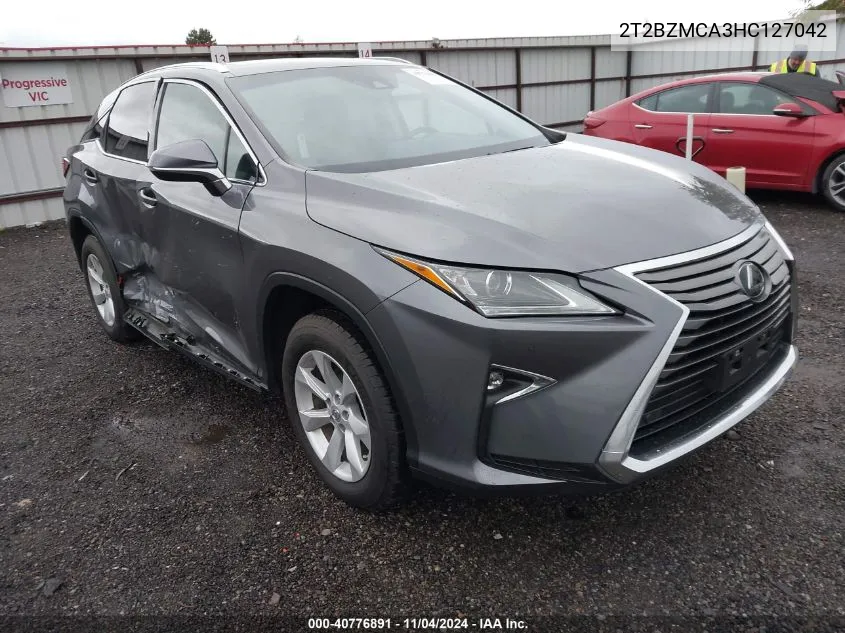 2017 Lexus Rx 350 VIN: 2T2BZMCA3HC127042 Lot: 40776891