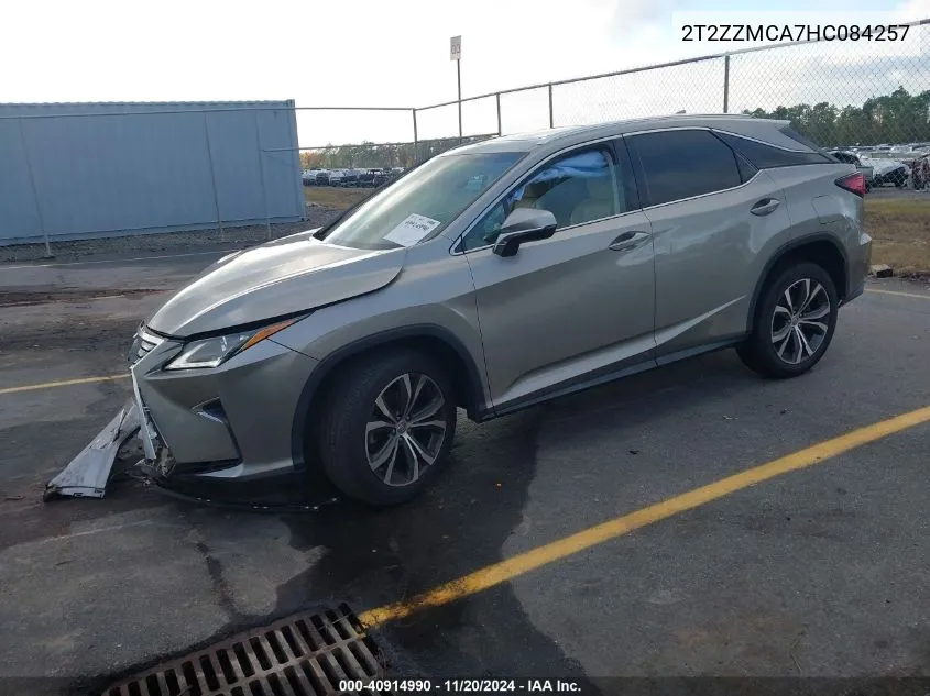 2017 Lexus Rx 350 VIN: 2T2ZZMCA7HC084257 Lot: 40914990