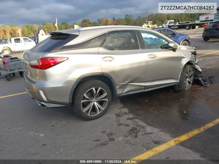 2017 Lexus Rx 350 VIN: 2T2ZZMCA7HC084257 Lot: 40914990