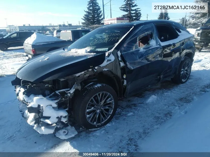 2018 Lexus Rx 350 VIN: 2T2BZMCA1JC162166 Lot: 30049406