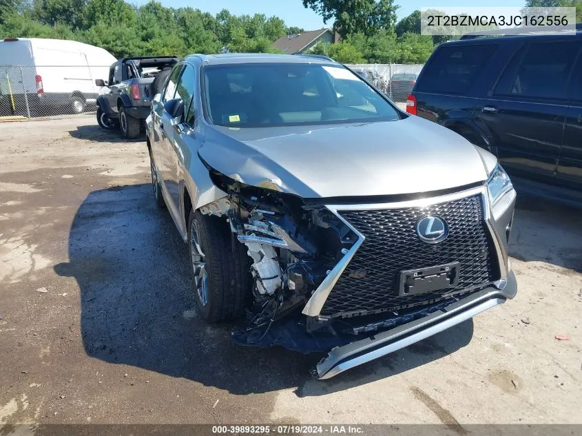 2018 Lexus Rx 350 F Sport VIN: 2T2BZMCA3JC162556 Lot: 39893295