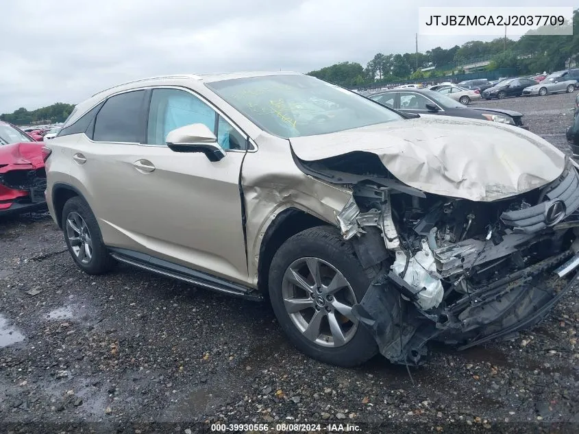 JTJBZMCA2J2037709 2018 Lexus Rx 350