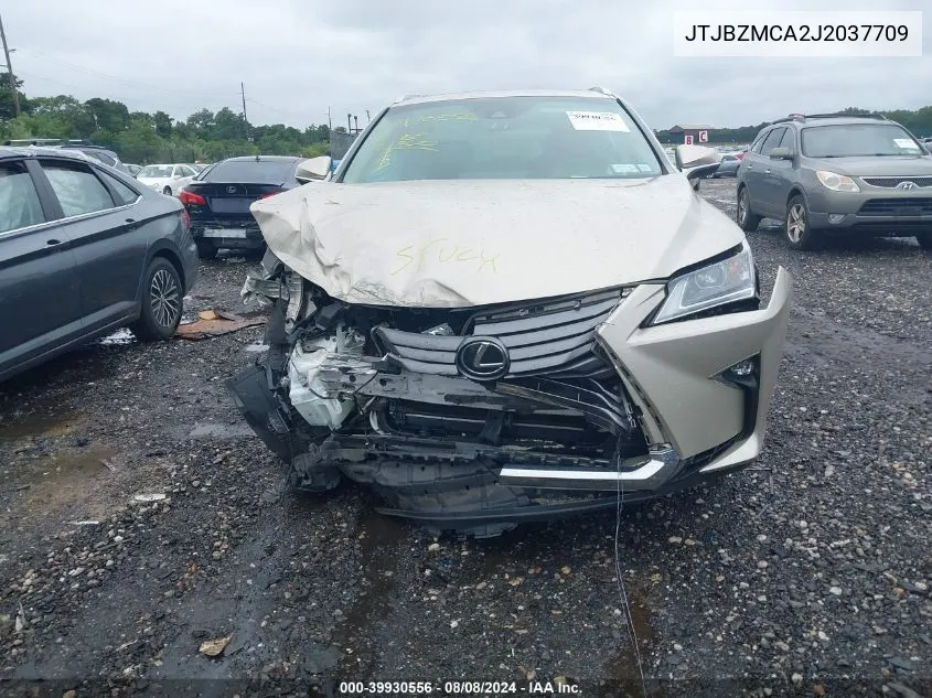 JTJBZMCA2J2037709 2018 Lexus Rx 350