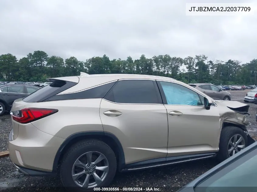 JTJBZMCA2J2037709 2018 Lexus Rx 350